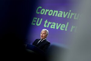 La Comisión Europea propone limitar a nueve meses el pase sanitario digital de coronavirus (Fuente: AFP)