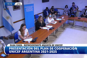 Diputados trabaja con UNICEF el Plan de Cooperación Argentina 2021-2025