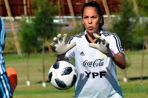 Vanina Correa: “Queremos clasificar directo al Mundial”  (Fuente: Prensa AFA)