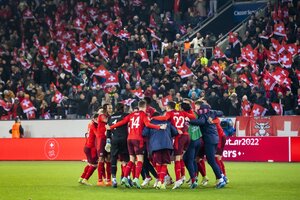 Eliminatorias Europeas: Suiza goleó a Bulgaria y sacó boleto a Qatar (Fuente: EFE)