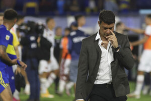 Boca: Battaglia habló de la Copa Argentina y no se olvidó de Russo (Fuente: NA)