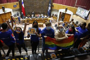 Chile aprobó el matrimonio igualitario (Fuente: AFP)