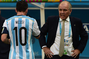 El recuerdo de Messi para Sabella (Fuente: AFP)