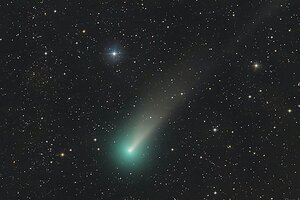 Leonardo, el cometa que ‘rozará’ la Tierra y podrá verse a simple vista este fin de semana