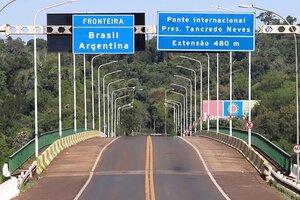 Brasil posterga hasta el sábado 18 la apertura de la frontera terrestre con la Argentina