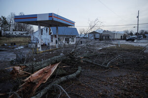 Al menos 50 personas murieron en Kentucky por el paso de un tornado (Fuente: AFP)