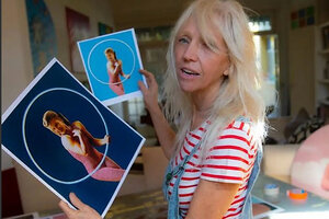 Quién es Marina Olmi, la artista detrás del cuadro que Cristina Kirchner le regaló a Lula da Silva