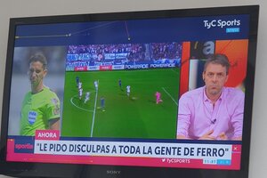 Quilmes - Ferro: el árbitro Lamolina reconoció que no hubo penal