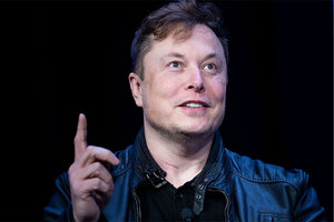 Elon Musk fue nombrado personalidad del año por la Revista Time (Fuente: AFP)