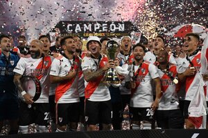 Trofeo de Campeones: River goleó 4-0 a Colón y se quedó con el título (Fuente: Fotobaires)