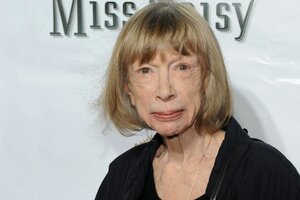 Murió Joan Didion, una de las mejores cronistas estadounidenses (Fuente: AFP)