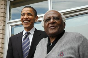 Líderes políticos y religiosos rindieron tributo a Desmond Tutu