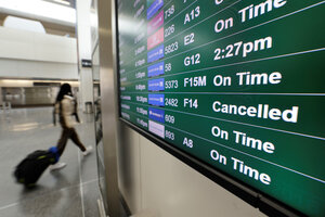 Sigue la suspensión de vuelos y se espera un caos para el fin de semana de Año Nuevo (Fuente: EFE)