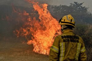 Incendios forestales: se declaró el estado de emergencia ígnea en todo el país (Fuente: NA)