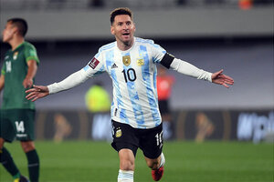 Messi: "Solo puedo dar gracias por todo lo que me tocó vivir en este 2021" (Fuente: Télam)