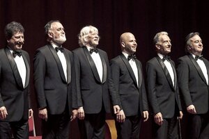 Les Luthiers vuelve a España (Fuente: Télam)