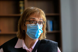 Sandra Pitta quiere prohibir el pase sanitario