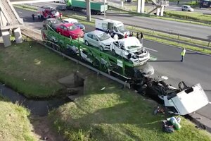 Tragedia en Panamericana: dos personas murieron en un terrible accidente