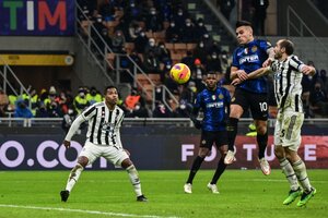 Súper agónico: Inter gritó campeón  en la Supercopa de Italia en la última jugada  (Fuente: AFP)