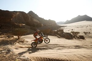 Rally Dakar: Kevin Benavides consiguió la victoria del honor (Fuente: EFE)