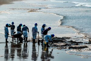 Derrame de petróleo en Perú: Quedó contaminado el equivalente a 270 canchas de fútbol