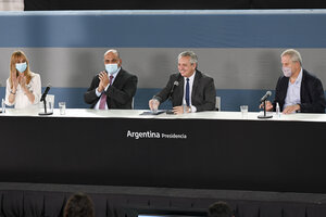 Alberto Fernández presentó la campaña nacional "Nos vacunamos para ir a la escuela"