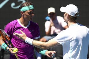 Rafael Nadal ganó pero su rival se quejó del trato de los jueces: "Todos corruptos" (Fuente: AFP)