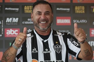 Antonio Mohamed: "Estoy muy feliz y quiero mantener a Mineiro ganador"   (Fuente: @atletico)