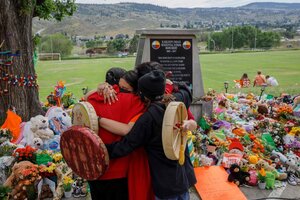 Canadá: encuentran 93 posibles tumbas de niños indígenas cerca de un internado (Fuente: AFP)