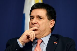 El expresidente de Paraguay Horacio Cartes denunciado por enriquecimiento ilícito y lavado de dinero (Fuente: AFP)
