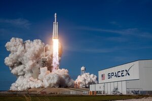 SpaceX: un cohete de la empresa de Elon Musk podría chocar contra la Luna (Fuente: SpaceX)