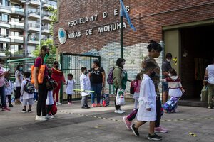 Clases en CABA: cuándo arranca el ciclo lectivo 2022 (Fuente: Bernardino Avila)