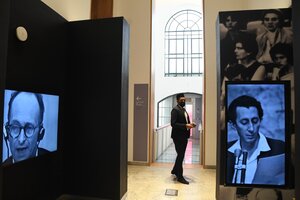 El acto oficial se realizó en el Museo del Holocausto e incluyó una recorrida por sus instalaciones.  (Fuente: Télam)