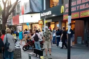 Pase sanitario: Antivacunas provocaron disturbios en un Mc Donald's de Quilmes