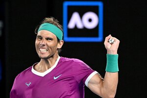 Rafa Nadal irá ante Medvedev por su título 22 de Grand Slams. (Fuente: EFE)