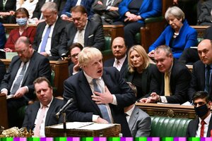 Golpeado por el informe sobre las fiestas,  Boris Johnson pidió disculpas y prometió cambios en el gobierno
