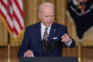 Joe Biden anunció que el Ejército estadounidense mató al líder del Estado Islámico (Fuente: AFP)