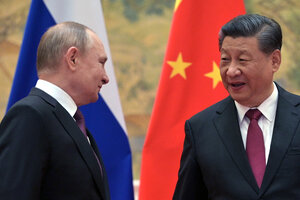 Rusia y China contra Estados Unidos en Europa y Asia (Fuente: AFP)