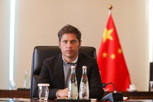 Kicillof se reunió con empresarios chinos (Fuente: Twitter Axel Kicillof)