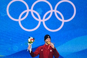 Max Parrot, el campeón olímpico que venció al cáncer (Fuente: AFP)