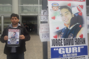 Marcha por los tres años de la muerte de Guri Farfán sin justicia