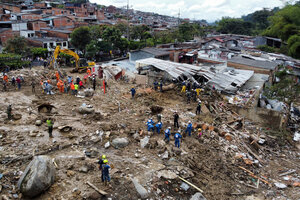 Un alud de tierra deja al menos 11 muertos y 35 heridos en Colombia (Fuente: AFP)