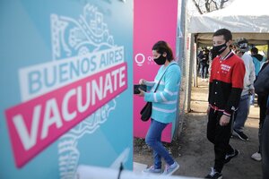 La provincia de Buenos Aires vacunará con tercera dosis libre a los mayores de 30 años (Fuente: Guadalupe Lombardo)