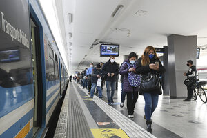 Paro en el tren Sarmiento: hay demoras para viajar desde el oeste (Fuente: NA)