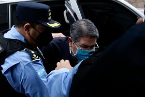 Honduras: la Corte Suprema confirmó la detención del expresidente Juan Orlando Hernández (Fuente: AFP)