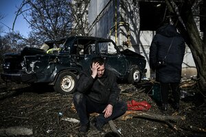 Temor, desolación y evacuaciones masivas en Ucrania ante los bombardeos