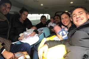 Conflicto Rusia - Ucrania: Las familias argentinas y sus bebés por vientres subrogados llegaron a Polonia desde Ucrania 