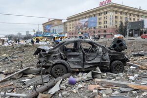 Rusia intensifica su ofensiva en Ucrania con bombardeos en las ciudades de Kiev y Jarkov (Fuente: AFP)