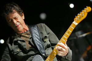 En abril se publicará un vinilo con la primera sesión de grabación de Lou Reed. (Fuente: AFP)