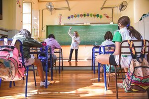 Con la mira puesta en la carrera docente   (Fuente: NA)